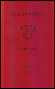Red cover with a black line drawing of a heart shape and black lettering