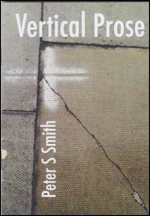 A6 cover. Background is probably paving stones, a big cracked one occupying about two thirds of the jacket and placed bottom right. Then others across the side and top, with joins. The title is in large white lower case letters on the top slice of paving. The author's name runs vertically up the line of the paving stone maybe a third in from the left hand margin. There is some kind of white pain marking on the paving too, a sort of cross -- straight up and straight across -- between heading and name. This is some of the 'Urban Art' referred to on the back jacket. 