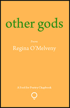 The jacket is a yellowy mustard colour. There are no images. The title is in huge lower case (no caps at all) in the top third, coloured green. Roughly in the middle the word 'poems' in tiny white lowercase letters. Below this, in white lower case but with normal capitalisation, and fairly big, is the author's name. At the foot of the jacket the logo for the press and the series title ie. 'A Fool for Poetry Chapbook'